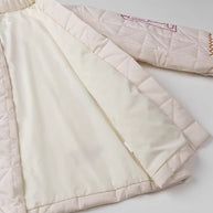 Damen Steppjacke mit kreativem Stickdesign WW