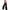 Damen weite High-Waist Hose mit eleganten Falten und Bindegürtel WW