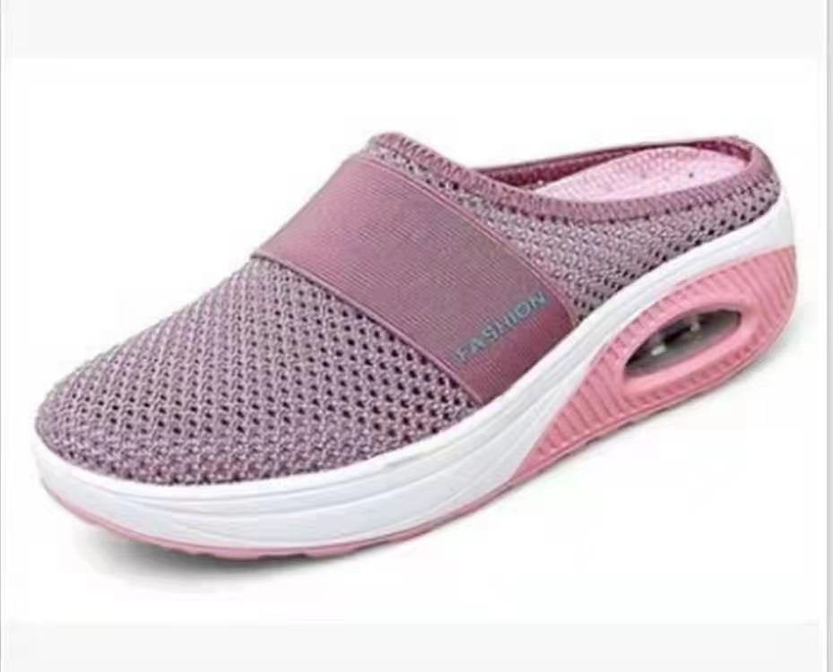 Damen Bequeme Luftpolster Clogs W&W