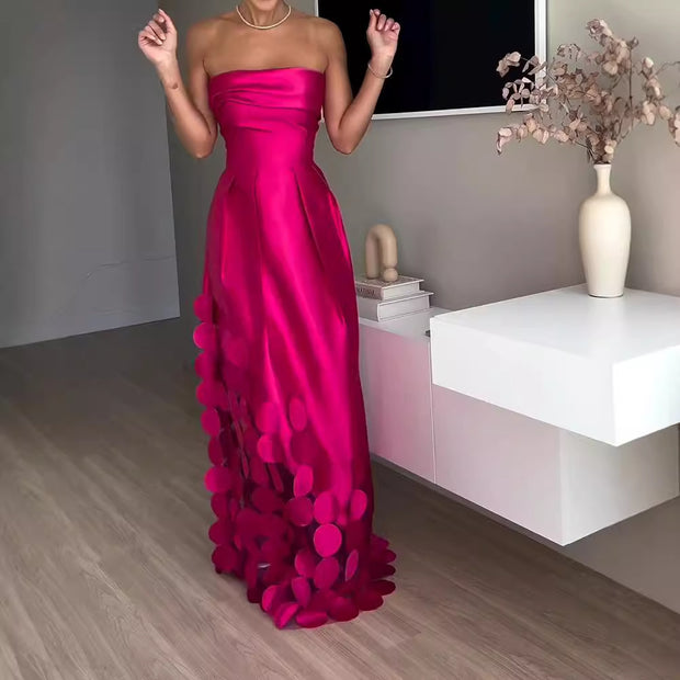 Damen Abendkleid mit aufregendem schichten Design und raffinierten Details WW