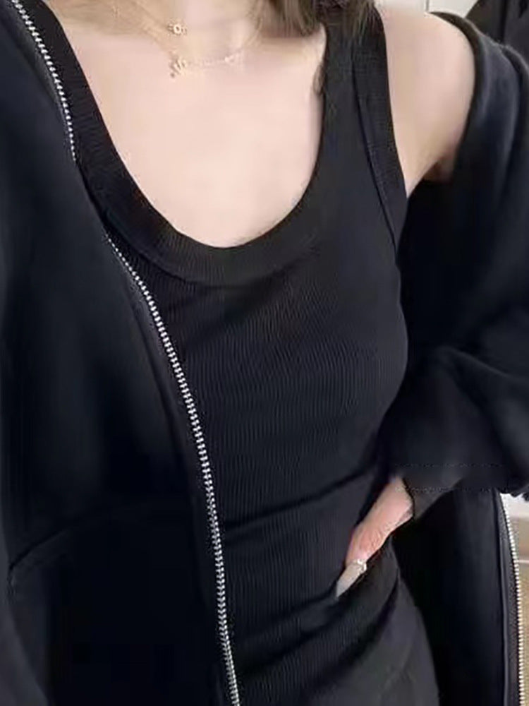 Femme Klassisches Rundhals Tanktop WW