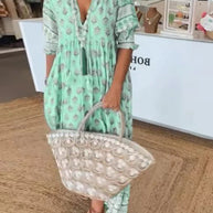 Damen Sommerkleid mit eleganten Detail WW