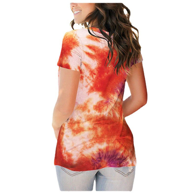 WW | Batik Kurzarm-T-Shirt