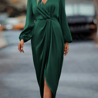 Damen elegantes Maxi-Kleid W&W