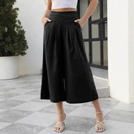 Damen Weite Culotte mit elegantem Schnitt WW