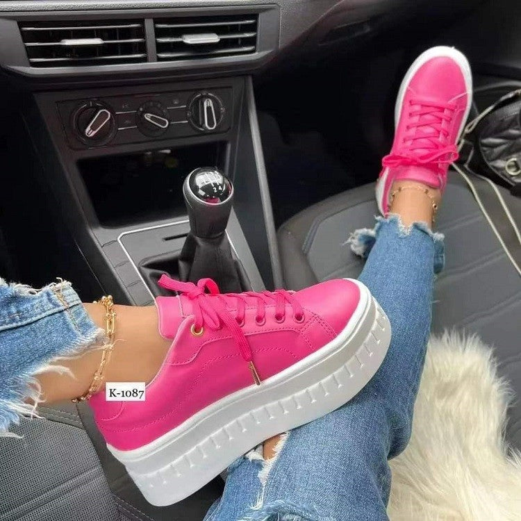 Damen Plateau Sneakers WW