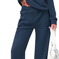 WW | Lässiges Sportbekleidungs-Zweiteiler-Set