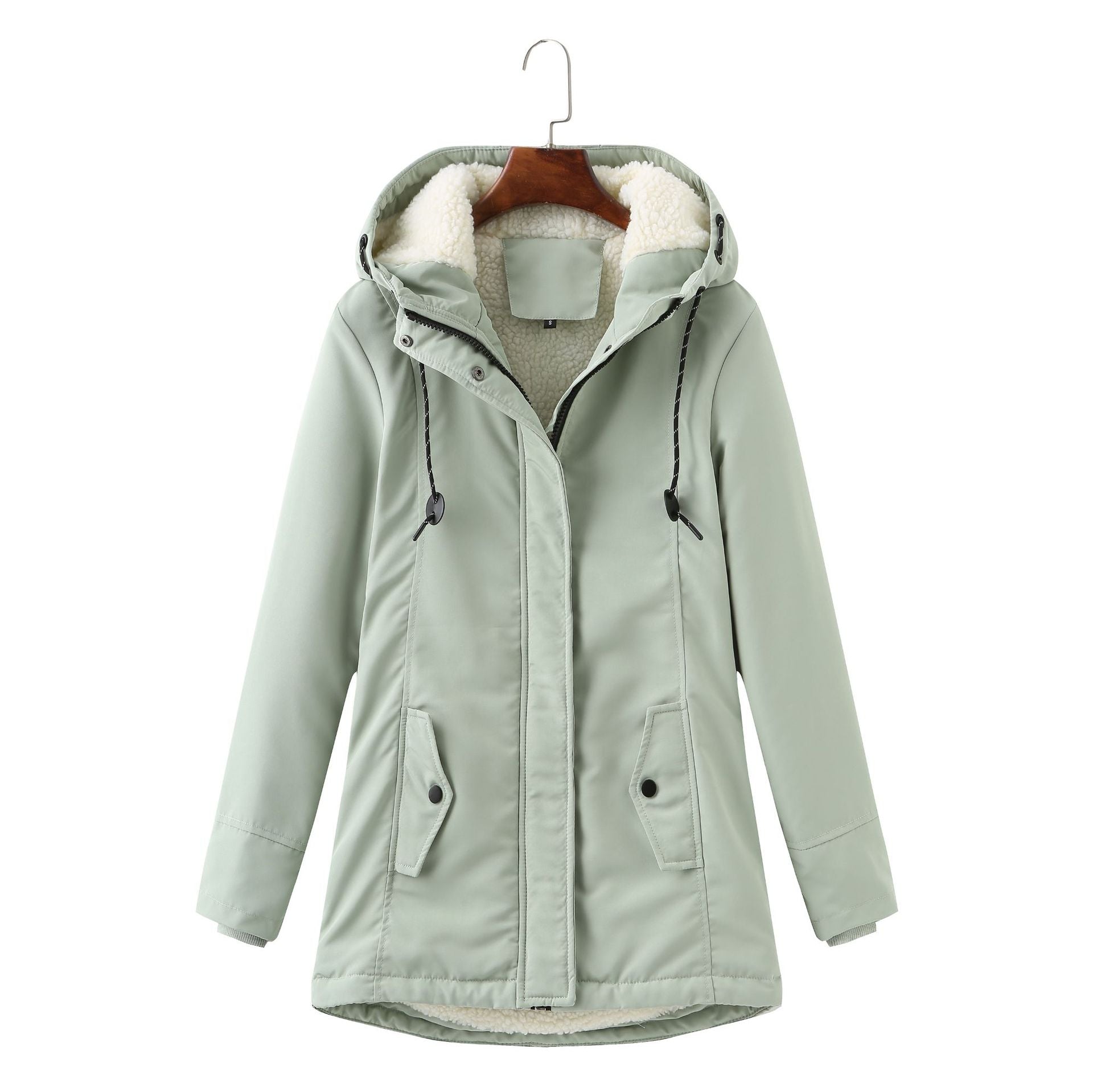 WW | Lässige Winterjacke mit Pelzfutter für Damen