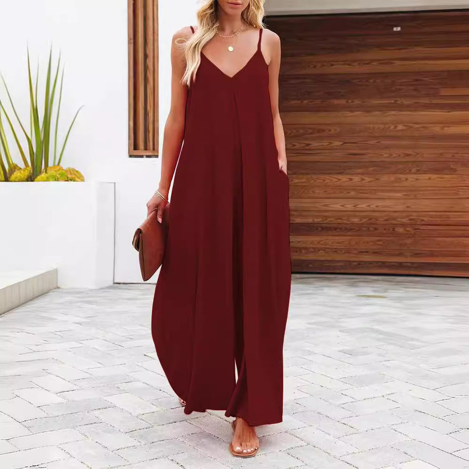 Damen luftiges Maxikleid