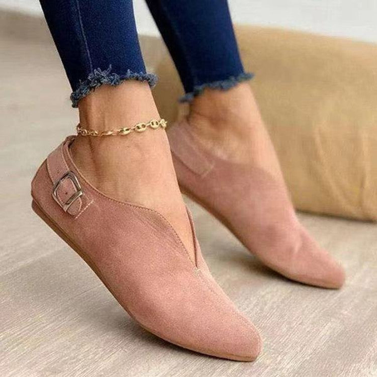 Damen modische Mokassins mit elegantem Riemendesign und perfekter Passform WW
