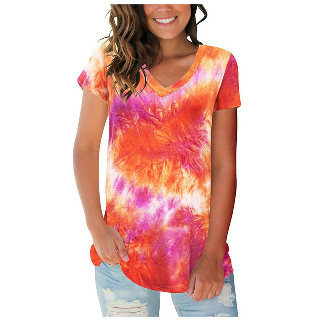 WW | Batik Kurzarm-T-Shirt