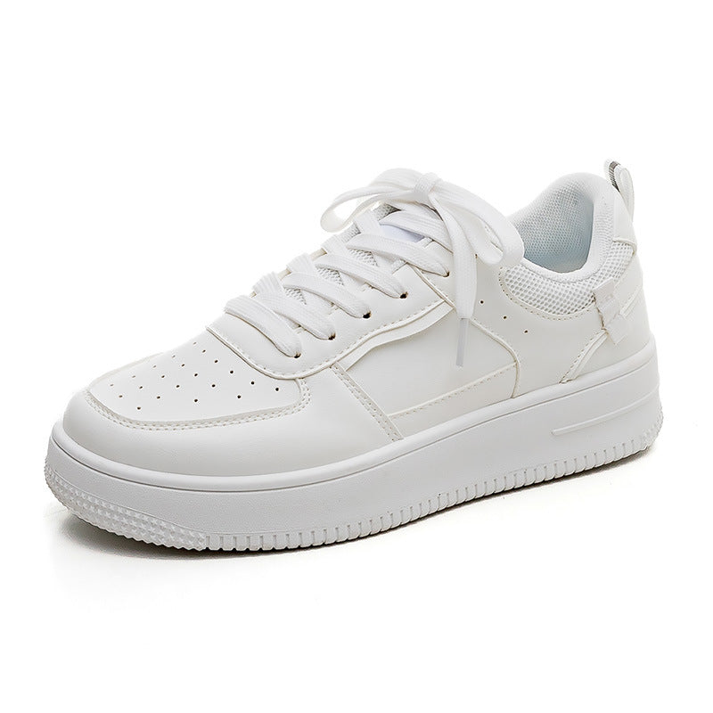 Damen Sneaker im minimalistischen Design mit atmungsaktiver Mesh-Oberfläche und gepolsterter Sohle WW