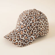 Damen Baseballmütze mit modernem Leopardenmuster und hoher Atmungsaktivität WW