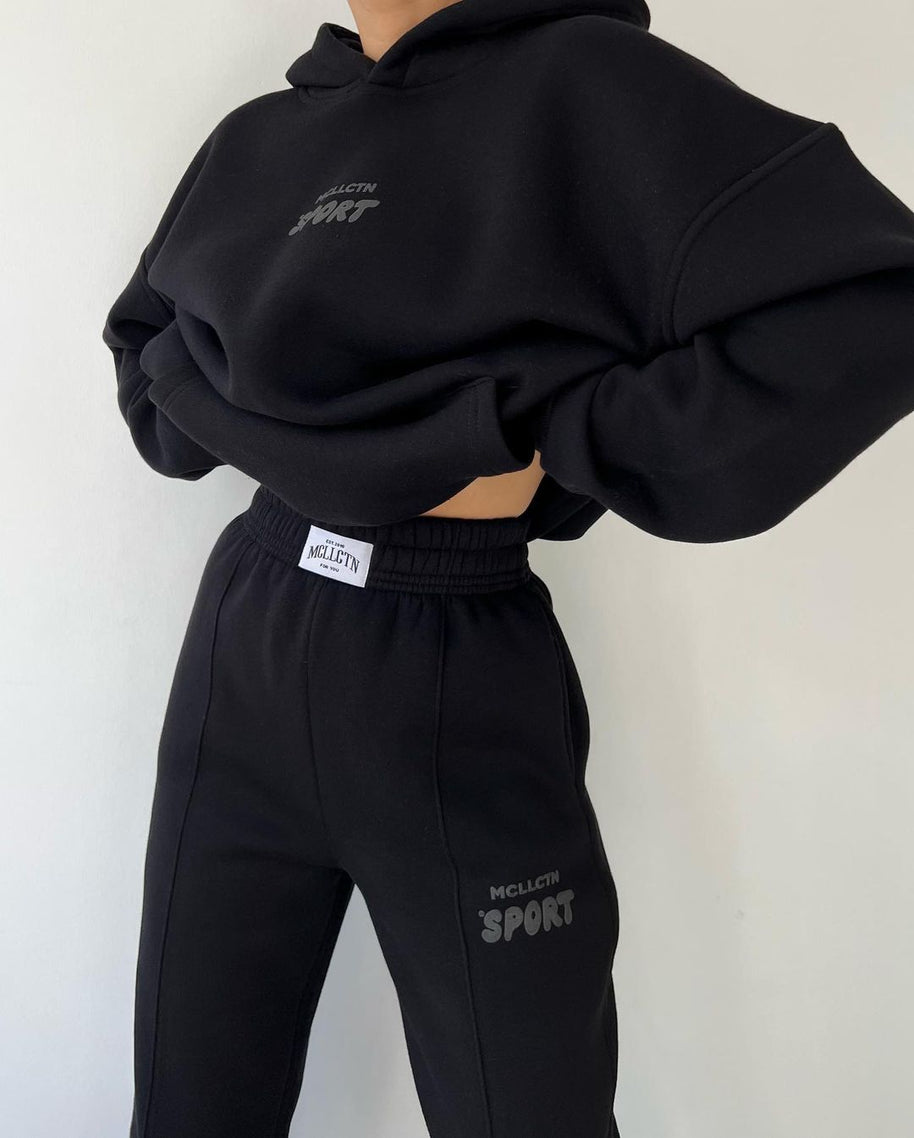 Damen Sportlicher Oversized Hoodie WW