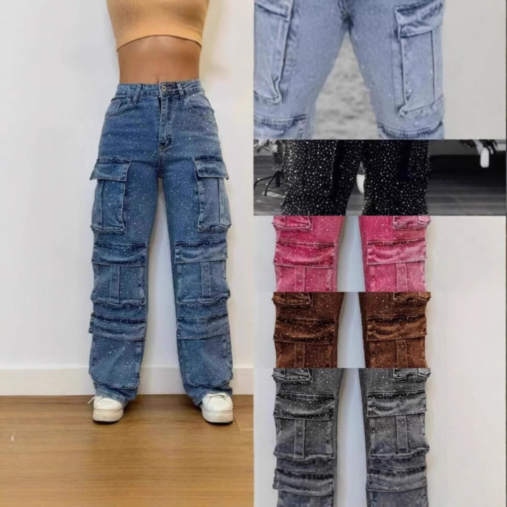 Femme Utility Cargo Jeans WW