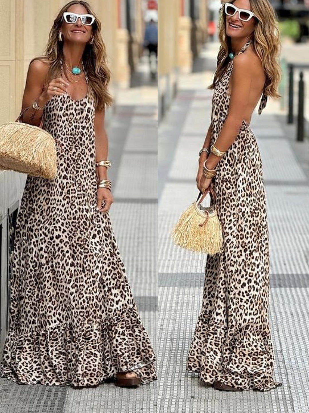 W&W Mode | Damenkleid mit Leopardenmuster