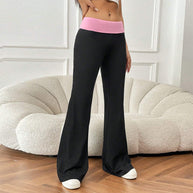 Damen Flared Jogginghosen mit stylischem Bund W&W
