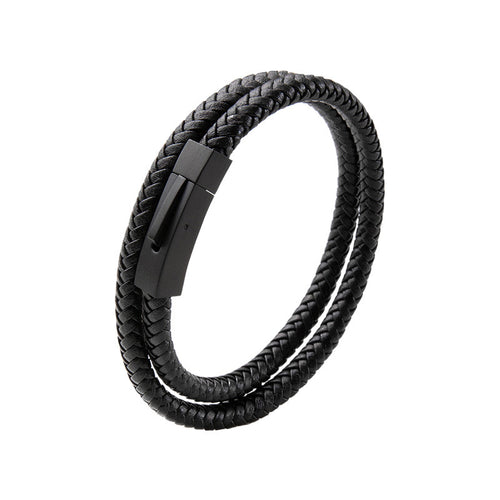 Damen geflochtener Leder-Gürtel WW