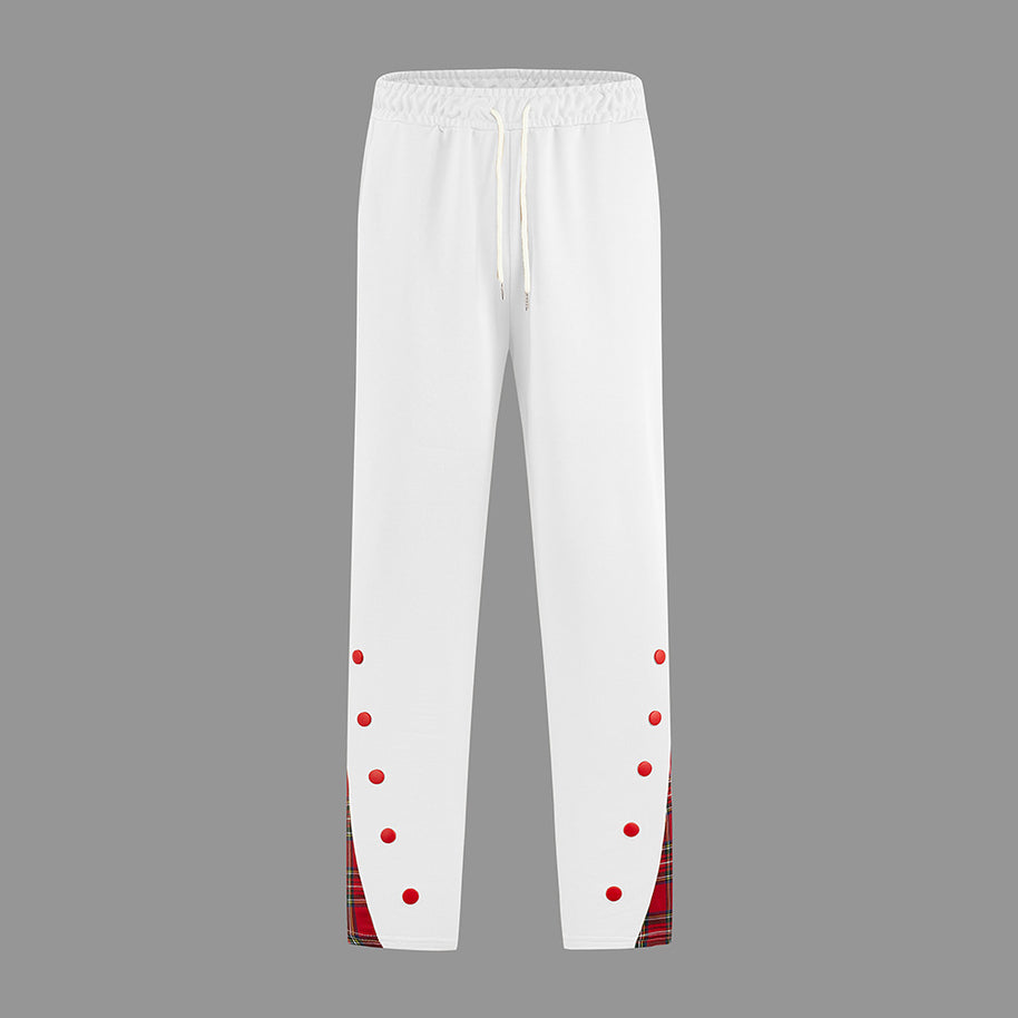 Damen Sportliche Freizeithose mit modischen Akzenten und elastischem Bund WW