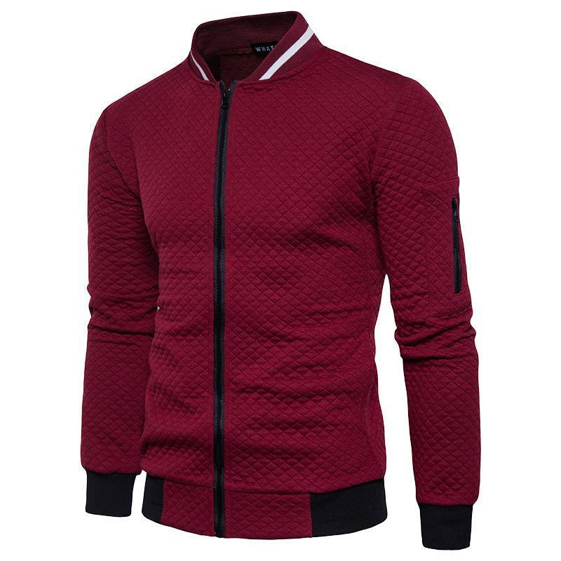 Herren Steppjacke mit modernem Kragen WW