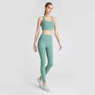 Damen Sport-BH und Leggings Set WW