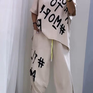 Damen Sportliche entspannte Loungewear-Set WW