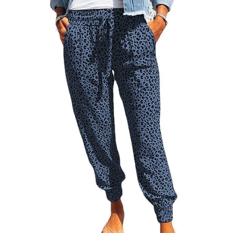 Damen Freizeit-Hose im tierischen Print WW