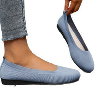 Damen bequeme Slip-On Ballerinas W&W