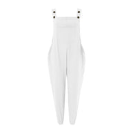 Damen stilvolle Latzhosen mit Taschen WW