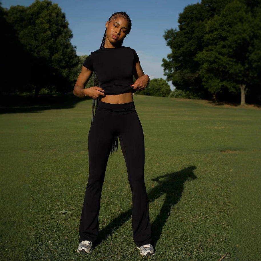 Damen Sportliches Yoga-Outfit WW