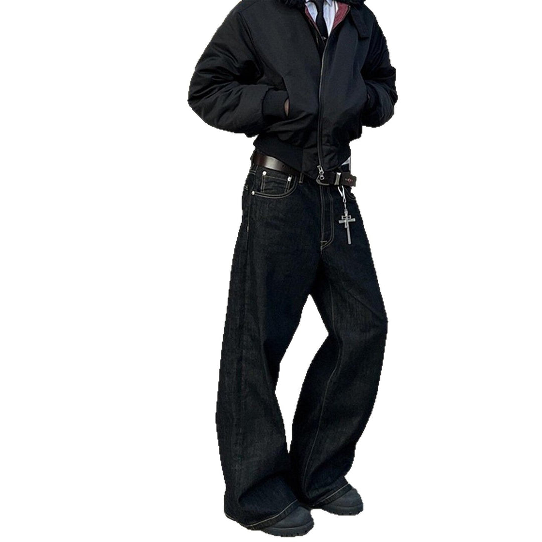 W&W Mode | Herren Sommerweite Denim-Jeans
