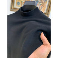 Damen Stehkragen Pullover aus weicher Baumwollmischung WW