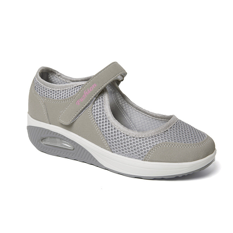 Damen Sportliche Slip-On Schuhe mit atmungsaktivem Mesh-Obermaterial und komfortabler Innensohle WW