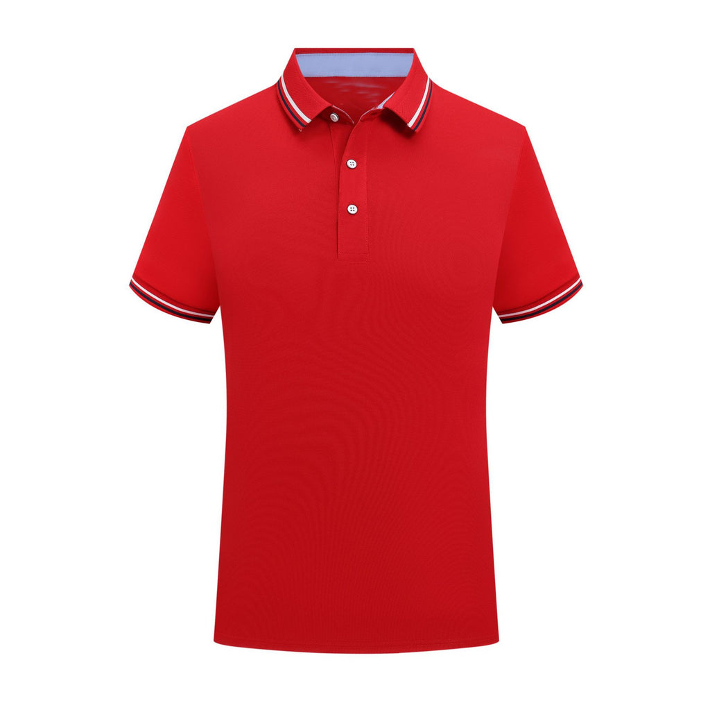 Herren Poloshirt mit kontrastierenden Streifen WW