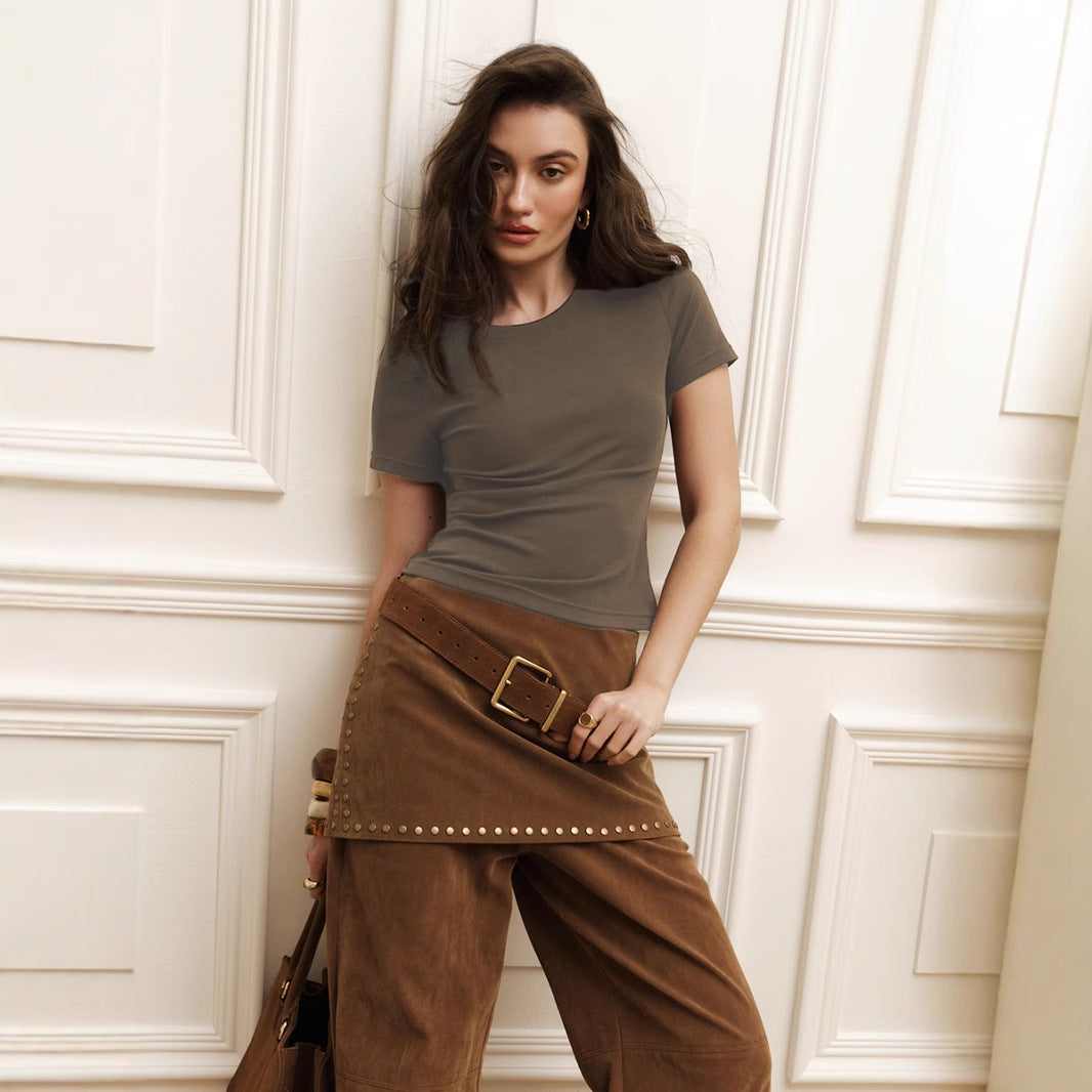 Damen Basic T-Shirt WW
