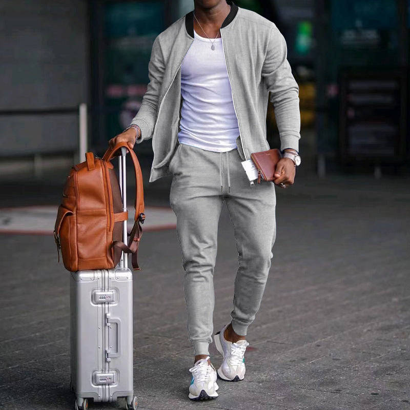 Herren stylische Sweatjacke und Jogginghose WW