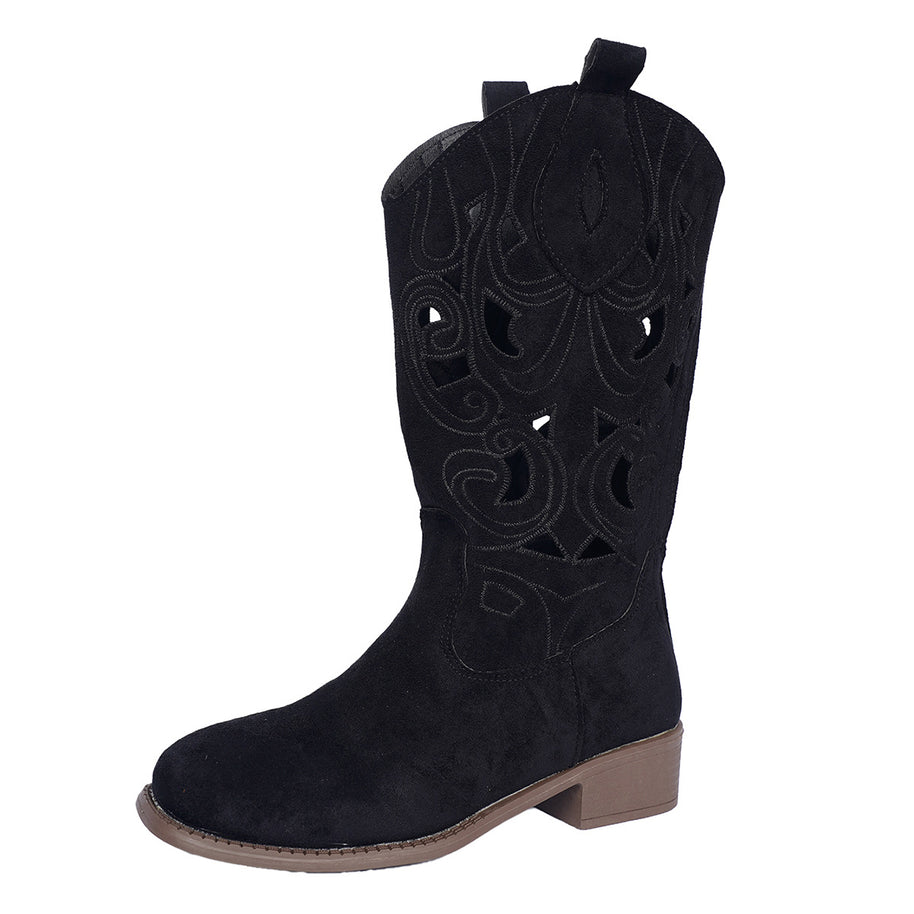 Damen Stiefel mit kunstvoller anatomischer Gestaltung WW