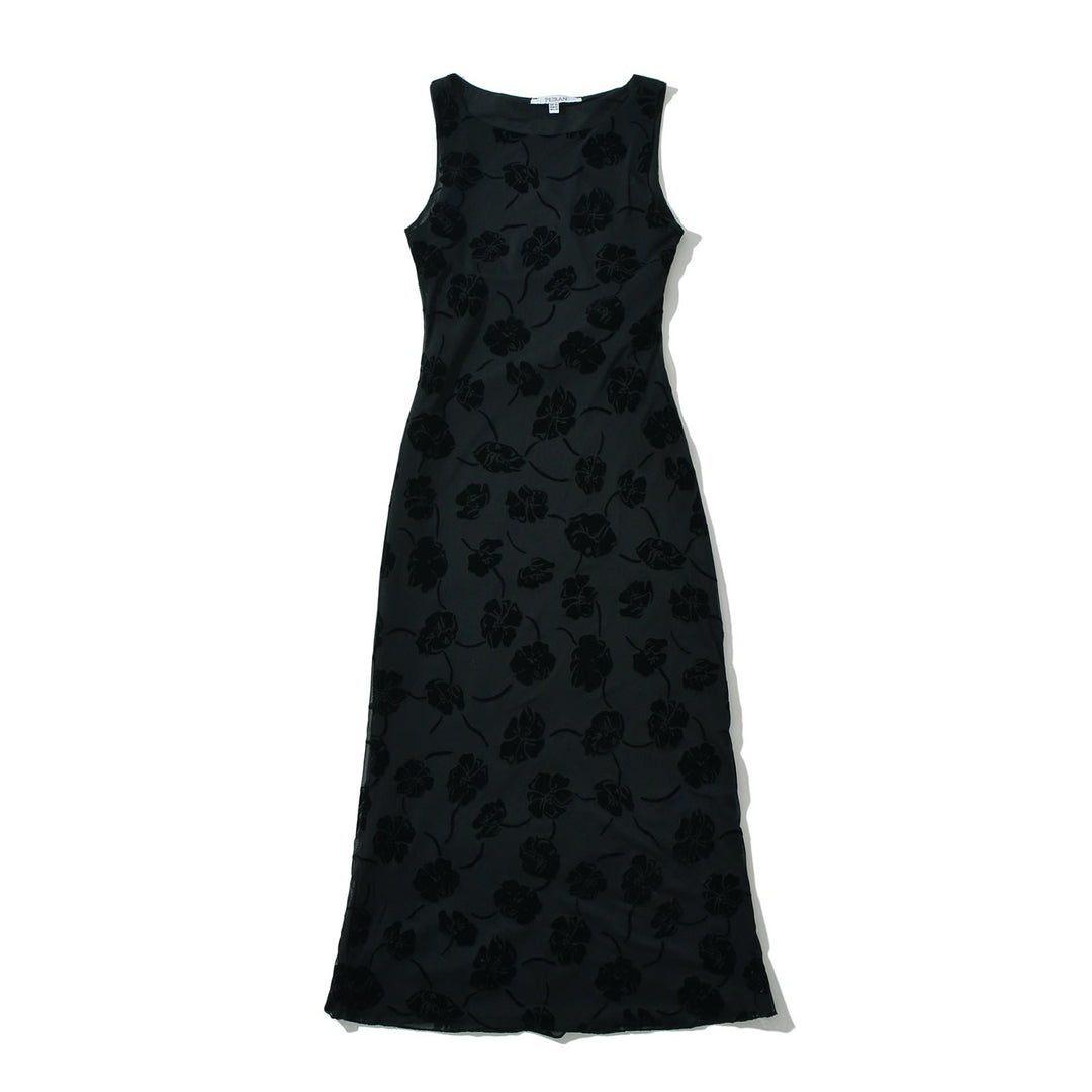 Damen Maxikleid aus luxuriösem, floralem Design W&W Mode