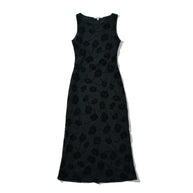 Damen Maxikleid aus luxuriösem, floralem Design W&W