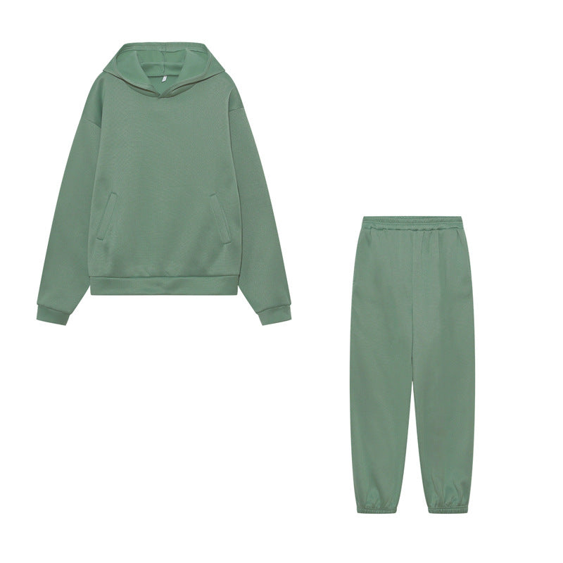 Damen Sportliches Set mit Hoodie und Jogginghose W&W Mode