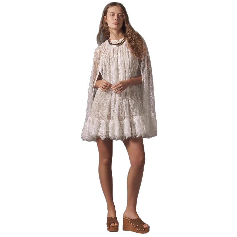 Damen Spitzenkleid WW