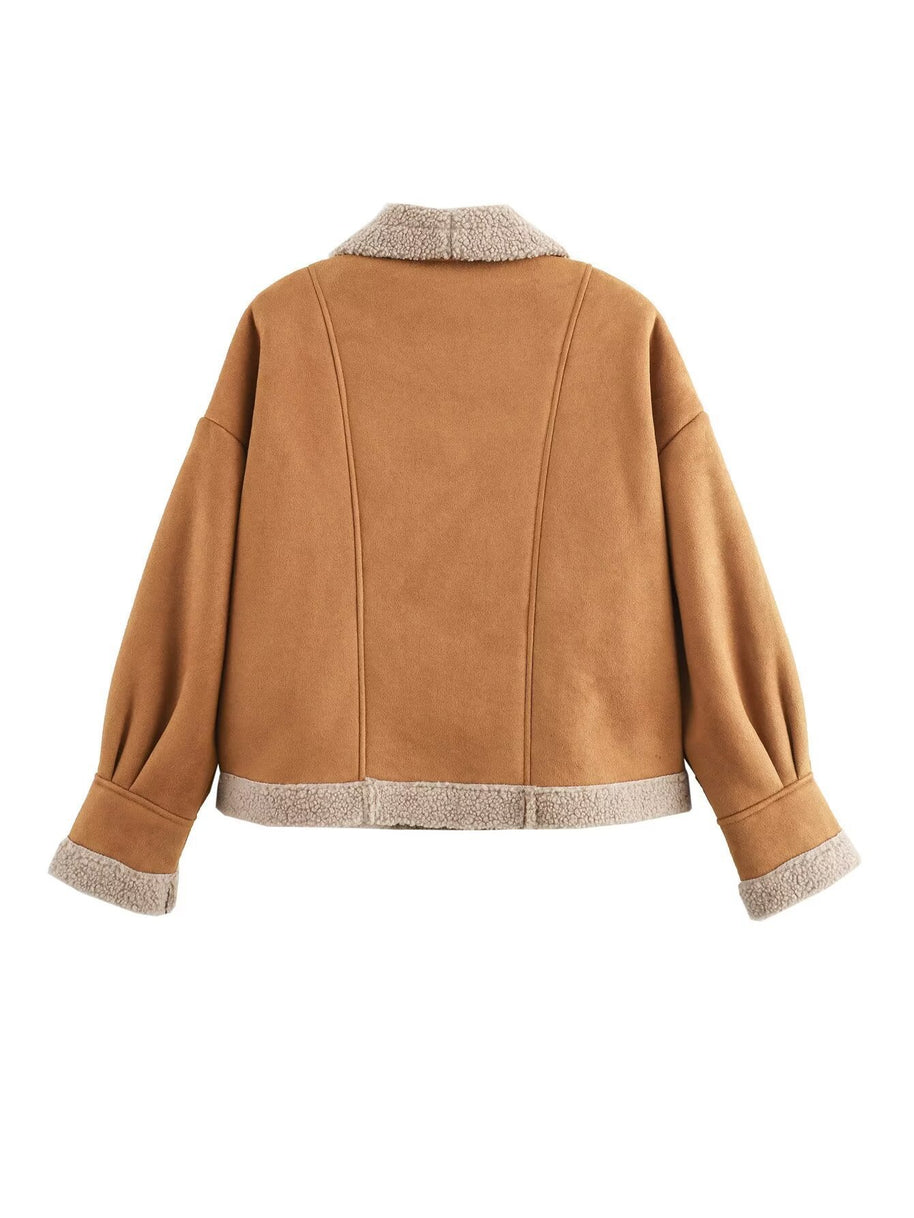 Damen Steppjacke mit weichem Innenfutter und praktischen Taschen WW