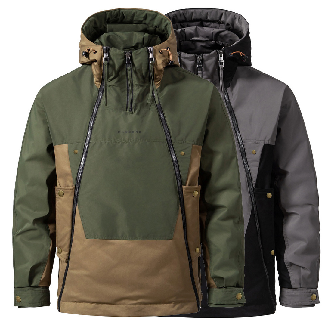 W&W Mode | Wasserdichte, Winddichte Daunenjacke