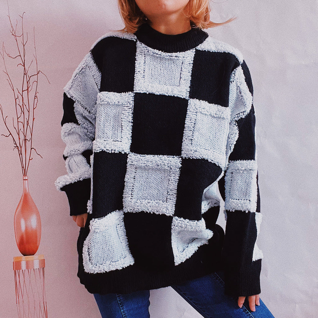 WW | Herrlicher Karierter Pullover Für Frauen