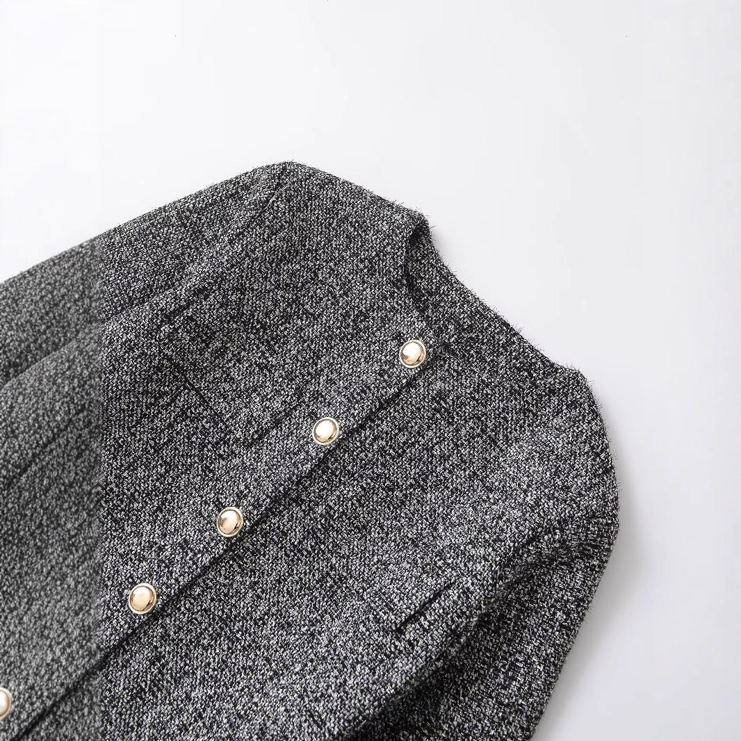 W&W Mode | Texturiertes kleines Chanel-Style-Jackett