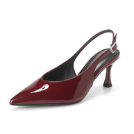 Damen Sling-Pumps mit eleganter spitz zulaufender Form und verstellbarem Riemchen WW