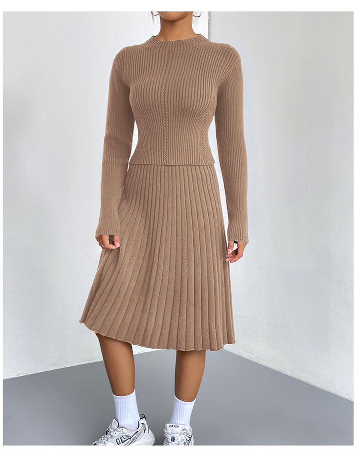 W&W Mode | A-Linie Rock Strickpullover Set