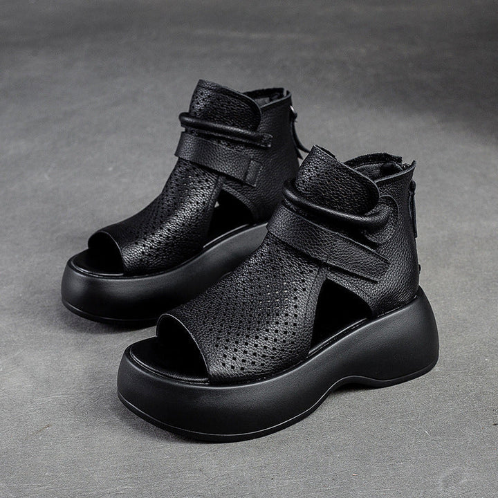 W&W Mode | Ledersandalen Für Orthopädische Bedürfnisse