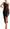 Damen asymmetrisches Abendkleid mit Pailletten und hohem Schlitz WW