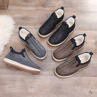 Damen Bequeme und stylische Warmfutter Slip-On Schuhe WW